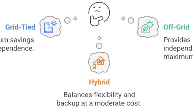 Grid-Tied vs. Off-Grid vs. Hybrid Solar Systems: Which is Right for You?